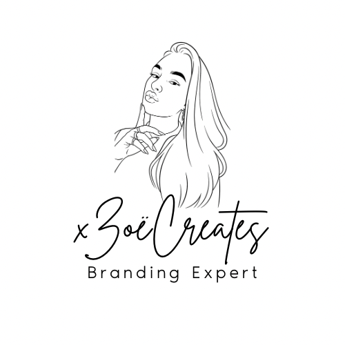 logo xzoecreates jouw branding manager